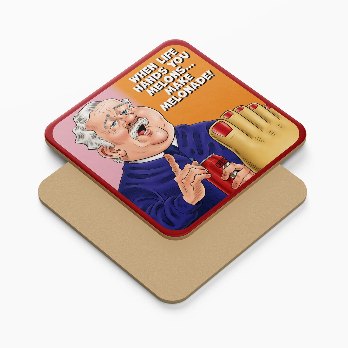 Make Melonade Coaster (Set of 2) - Official Still Game