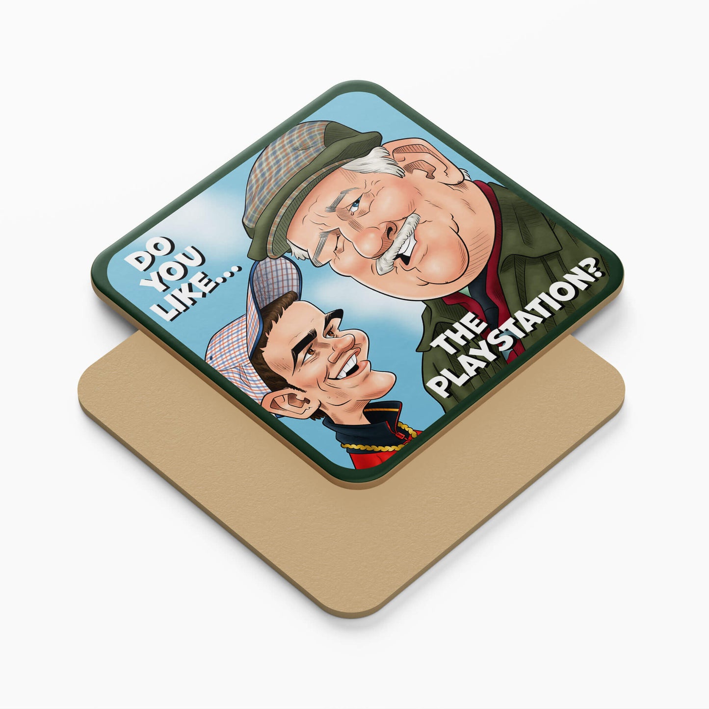 Ah like the PlayStation Coaster (Set of 2) - Official Still Game