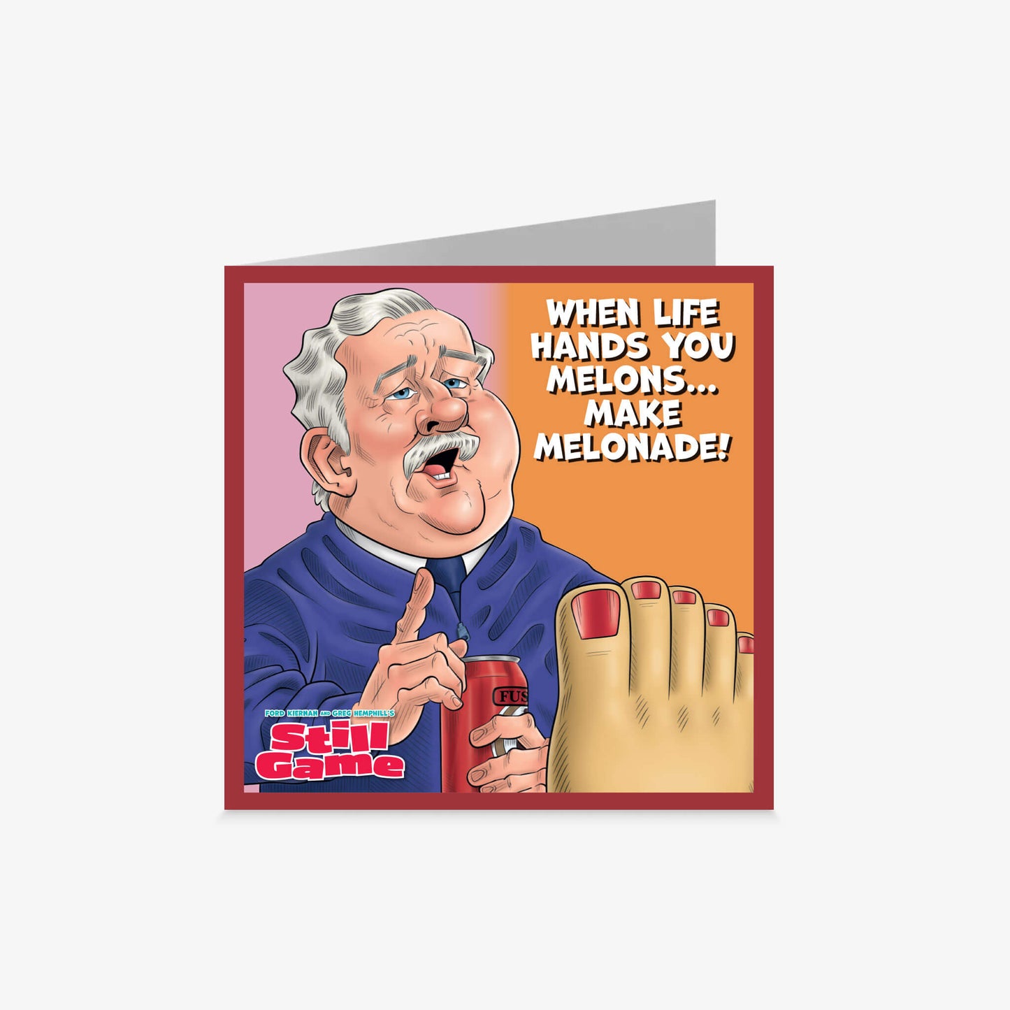 Make Melonade Caird - Official Still Game