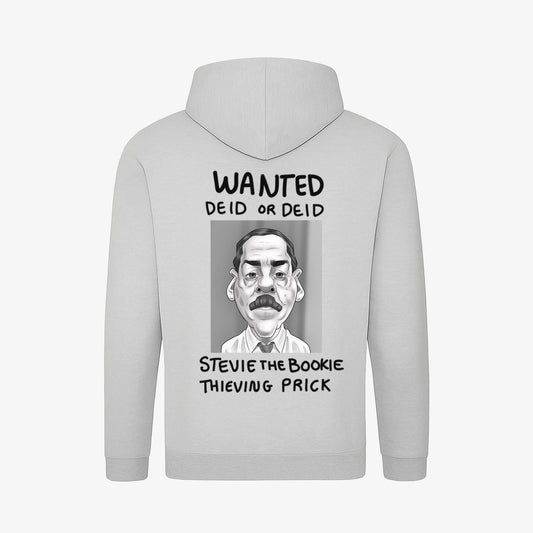 Deid Or Deid Hoodie - Light Grey - Back View - Official Still Game