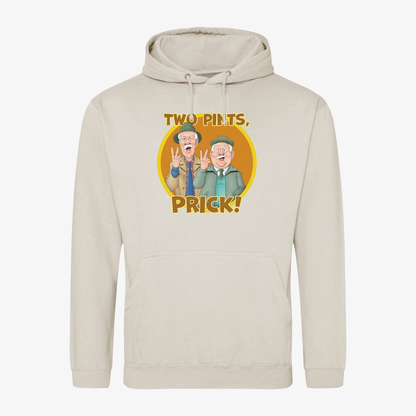 Two Pints, Prick Hoodie - Vanilla Milkshake - Official Still Game