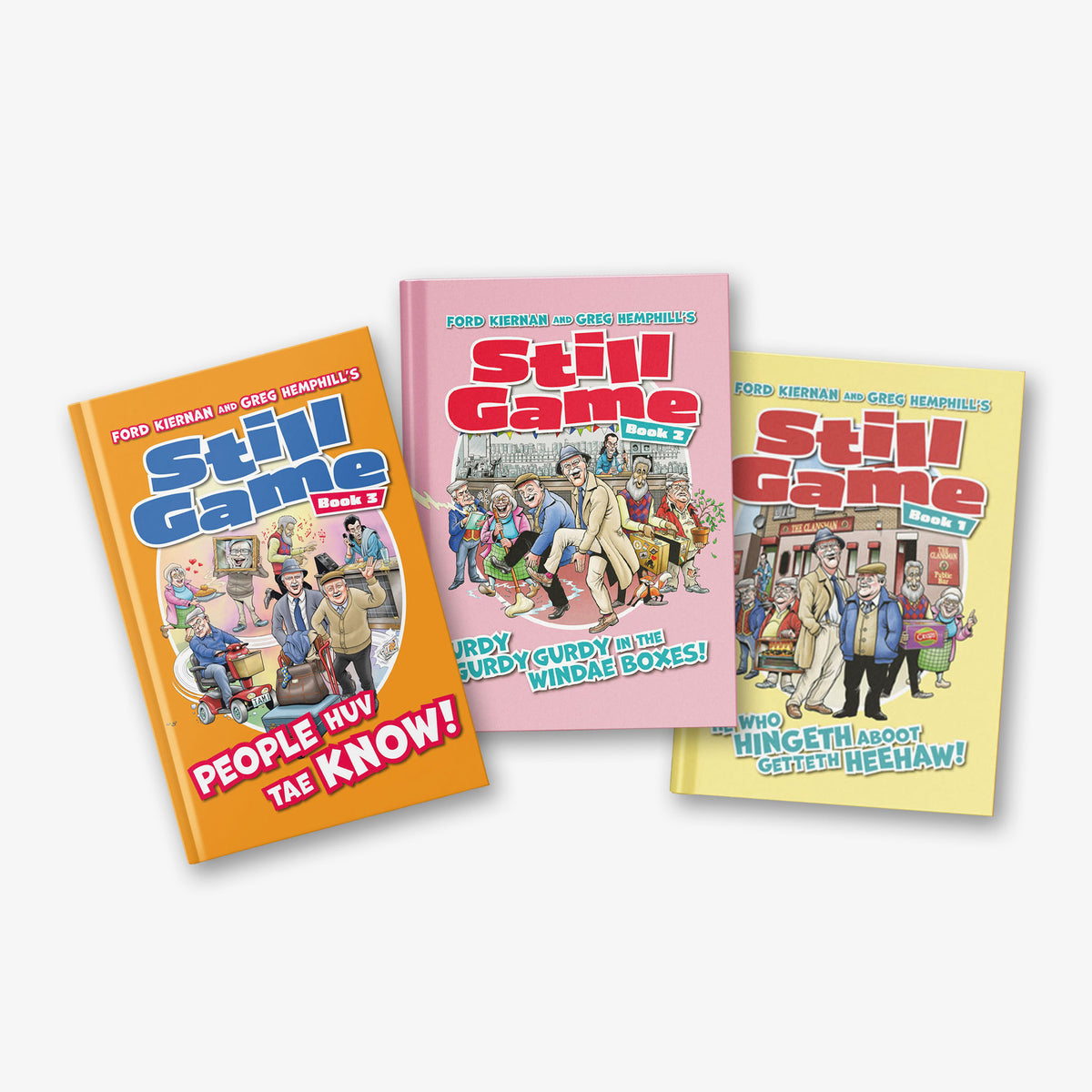 Image The Still Game Book Bundle showing front cover of each book.