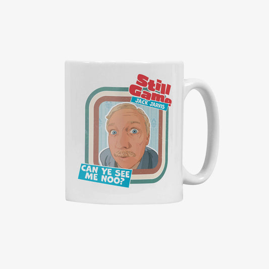 Jack Jarvis: Can Ye See Me Noo Ceramic Mug
