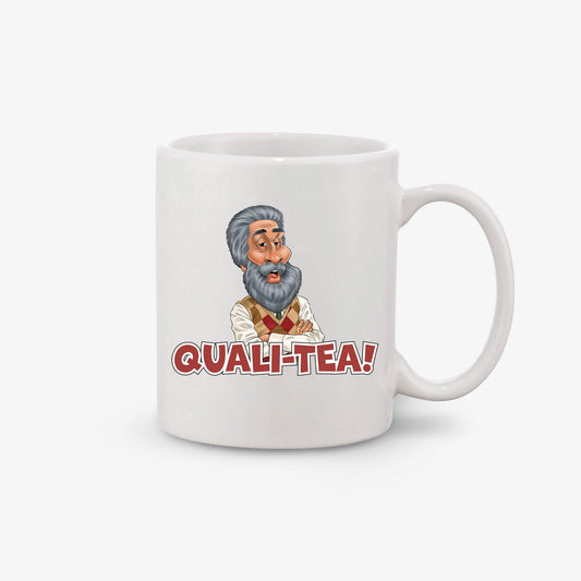 Quali-TEA Ceramic Mug - White - Official Still Game