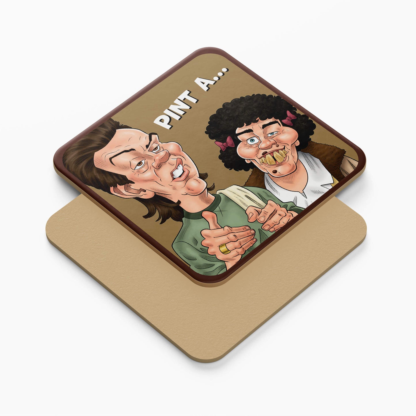 Pint A... Coaster (Set of 2) - Official Still Game