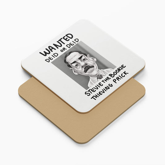 Deid Or Deid Coaster - Set of 2 - White - Official Still Game