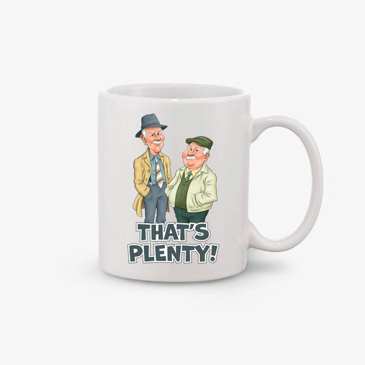 That's Plenty Ceramic Mug - White - Official Still Game