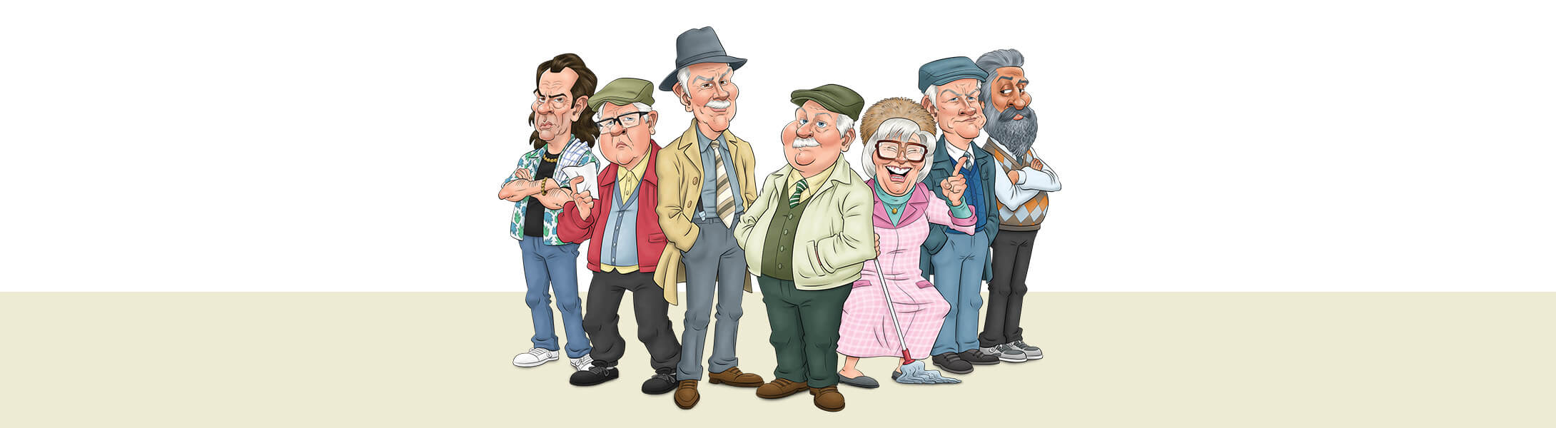 Official Still Game Merchandise Store featuring all your favourite Still Game characters