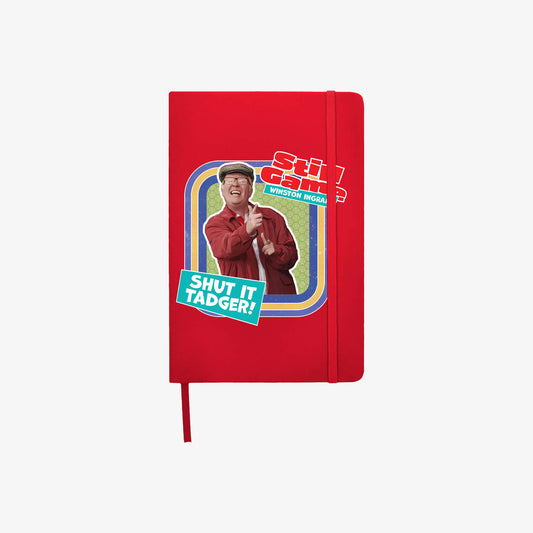 Winston Ingram: Shut It Tadger! Notebook