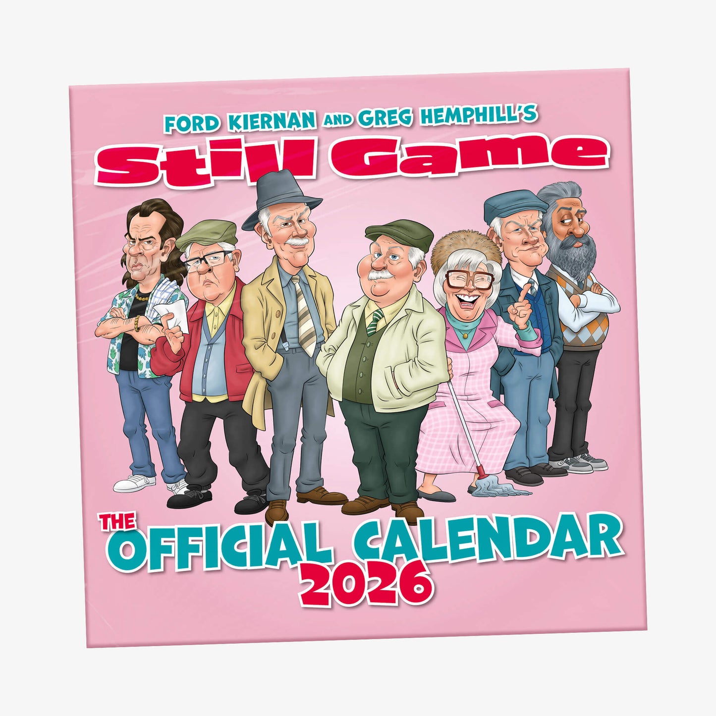 Front Cover of The Official Still Game Calendar 2026