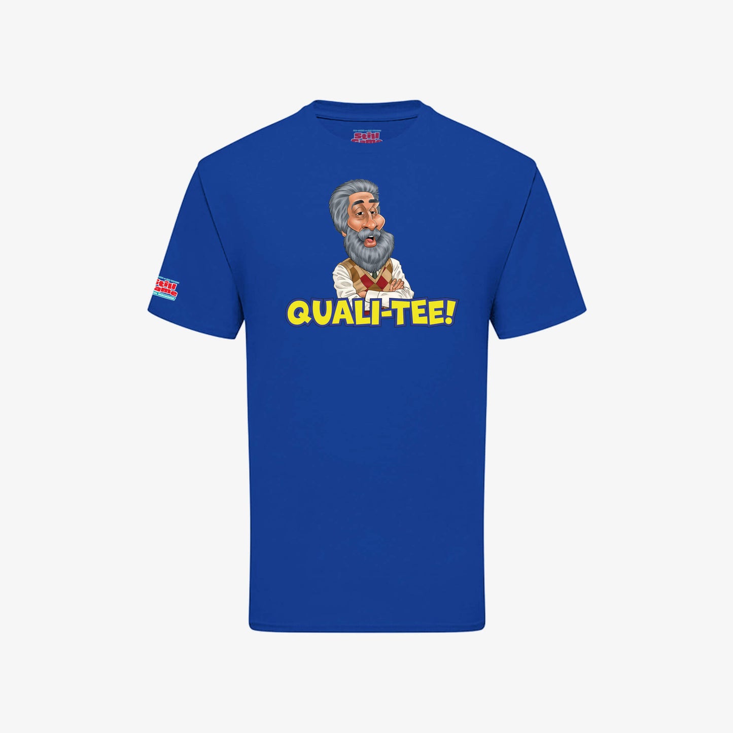 Quality T-Shirt - Royal Blue - Front View - Official Still Game