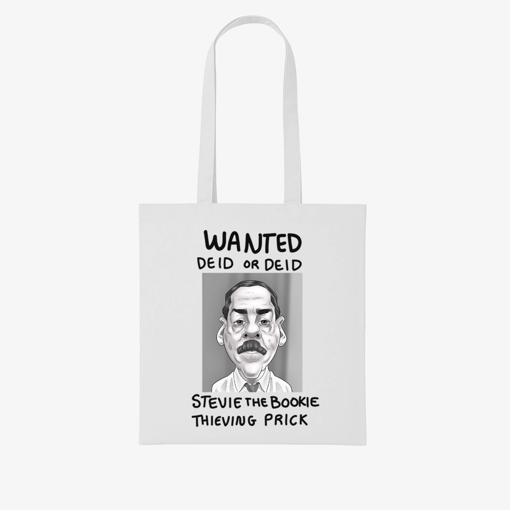 Deid Or Deid Tote Bag - White - Official Still Game