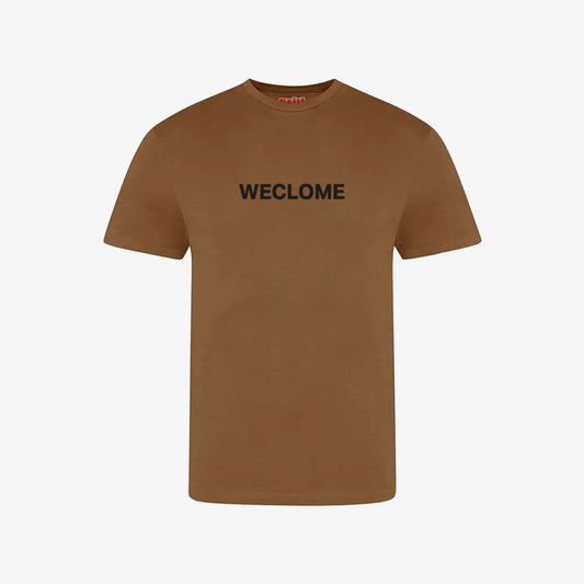 Weclome Organic Cotton T-Shirt - Caramel Toffee - Official Still Game