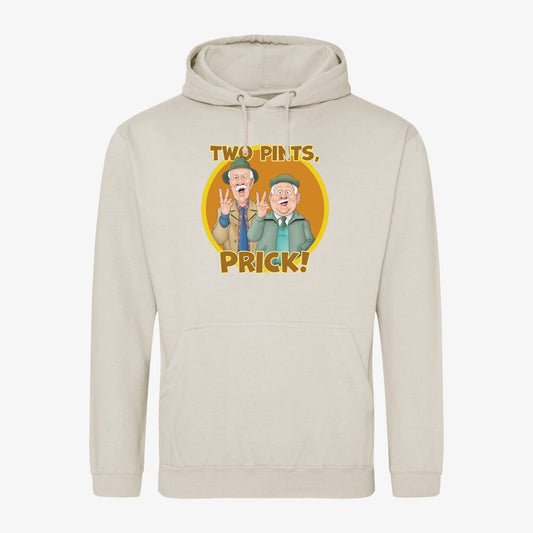 Two Pints, Prick Hoodie - Vanilla Milkshake - Official Still Game